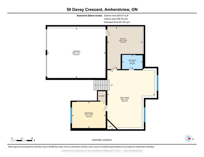 50 Davey Cres, House other with 4 bedrooms, 3 bathrooms and 4 parking in Amherstview ON | Image 38