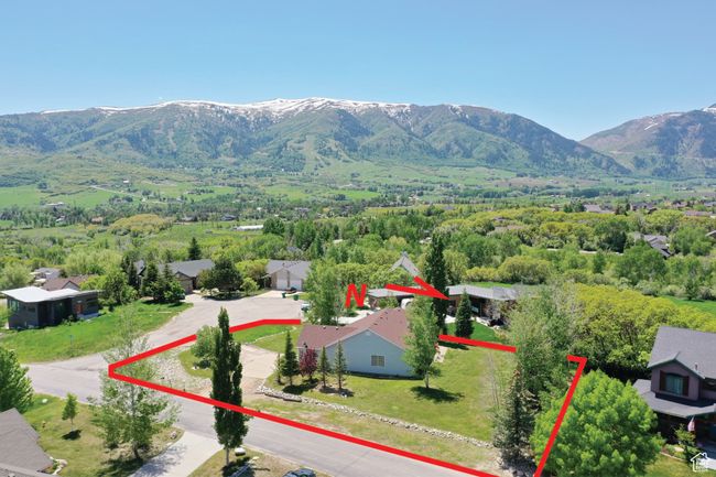 Bird's eye view featuring a mountain view | Image 35
