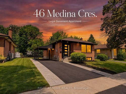 46 Medina Cres, Scarborough, ON, M1K4B7 | Card Image