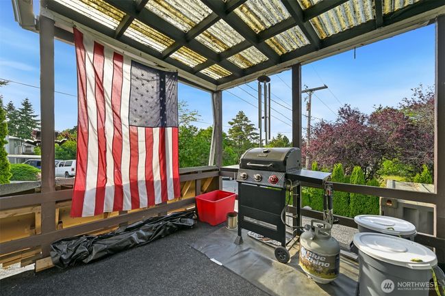 Deck Off Front Door. | Image 7