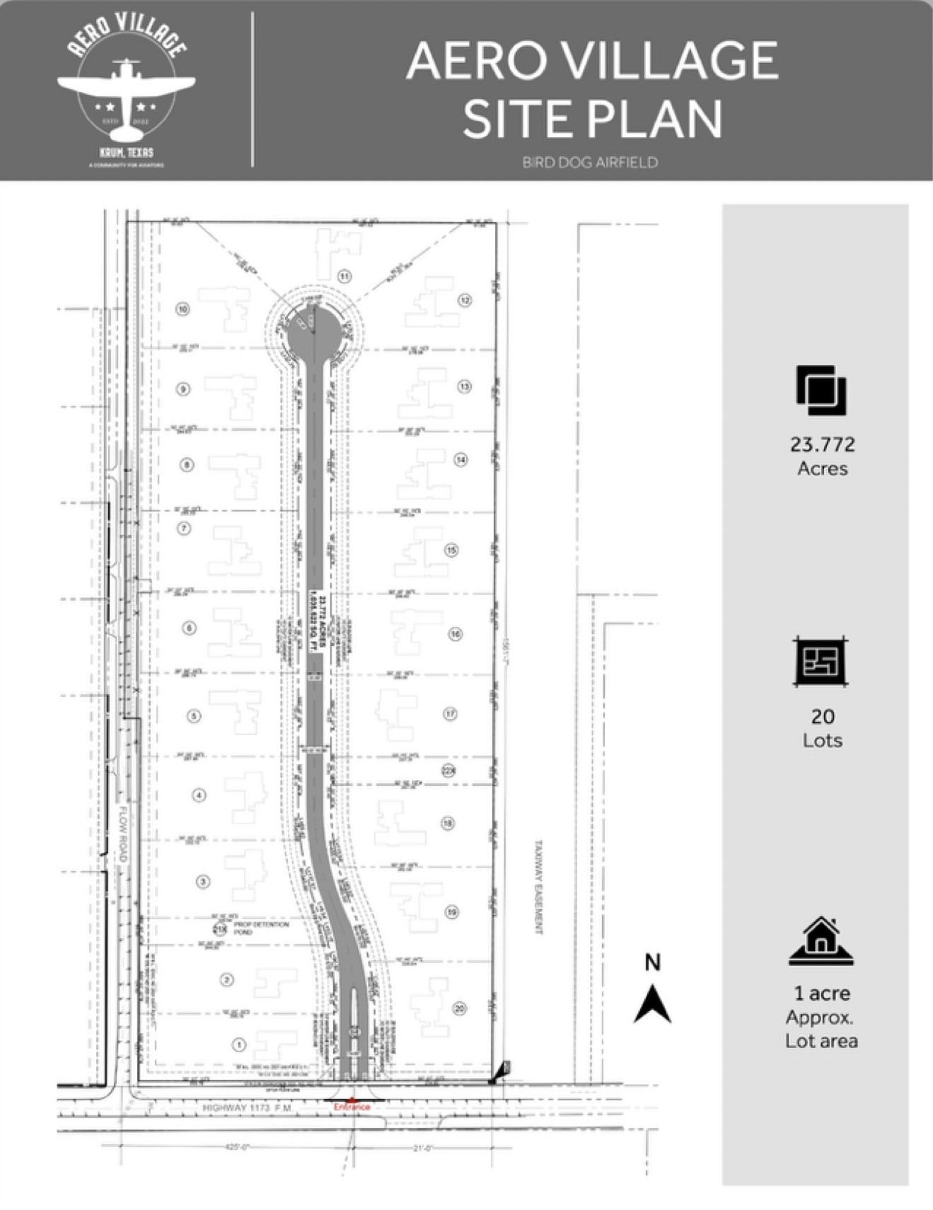 Land in Krum