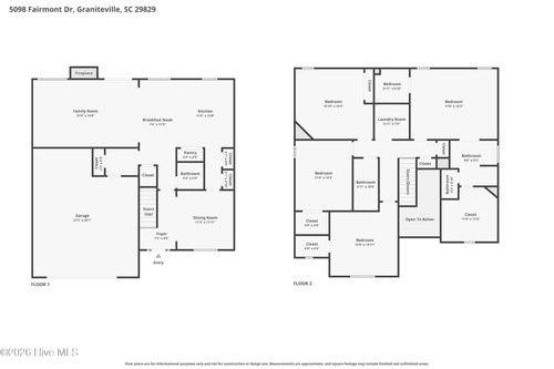 5098 Fairmont Dr, Graniteville, SC, 29829-4069 | Card Image