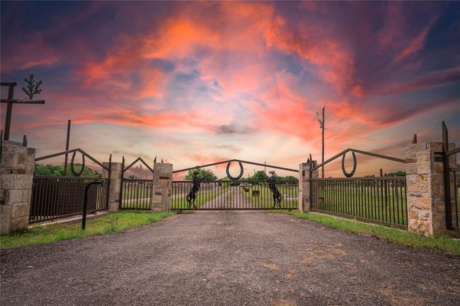 View of gate at dusk | Image 3