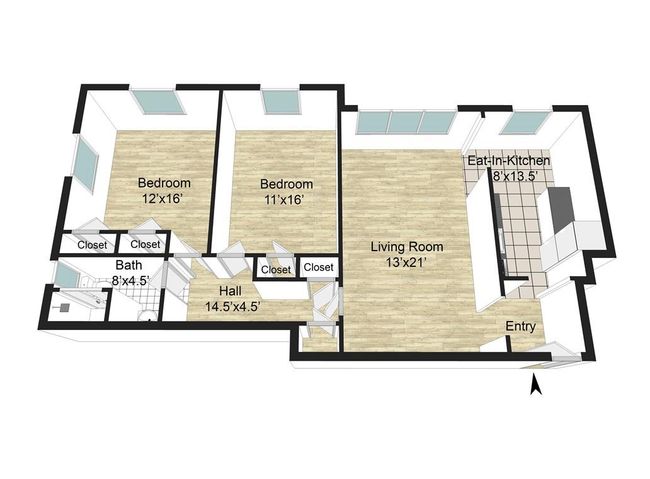 APT-6J - 234 Martine Ave, Condo with 2 bedrooms, 1 bathrooms and 1 parking in White Plains NY | Image 18