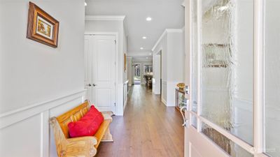 Enter to beautiful engineered hardwood floors throughout most of the home. | Image 3