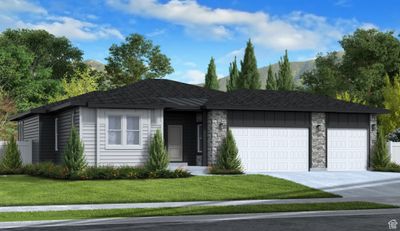 REndering View of front of property featuring a front yard YOU CHOOSE COLOR | Image 1