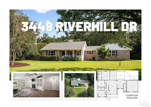 3449 Riverhill Dr, Pace, FL, 32571 | Card Image