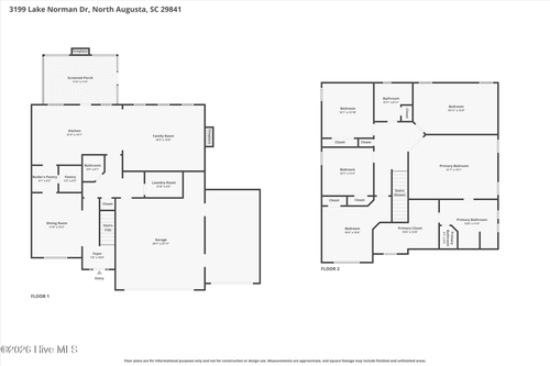 3199 Lake Norman Dr, North Augusta, SC, 29841-7628 | Card Image