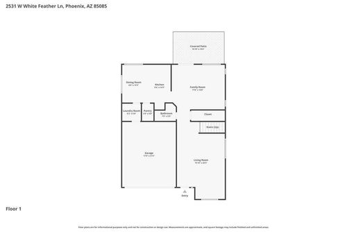 2531 W White Feather Ln, Phoenix, AZ, 85085-5701 | Card Image