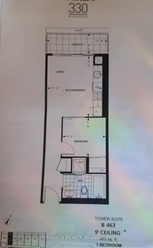 1507 - 330 Richmond St W, Condo with 1 bedrooms, 1 bathrooms and null parking in Toronto ON | Image 15
