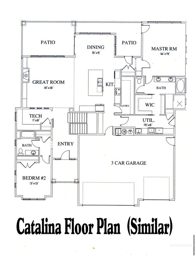 3713 W Ladle Rapids St, House other with 4 bedrooms, 3 bathrooms and 3 parking in Meridian ID | Image 38