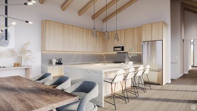 Kitchen Rendering of Summit Floor Plan | Image 3