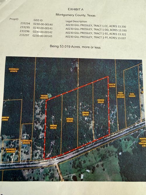 0 Old Highway 105 E, Cleveland, TX, 77327 | Card Image