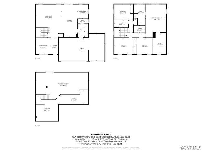 7009 Hawkeye Dr, House other with 4 bedrooms, 3 bathrooms and null parking in King George VA | Image 49