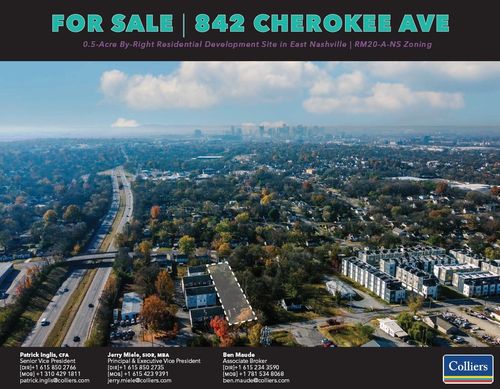 842 Cherokee Ave, Nashville, TN, 37207-5219 | Card Image