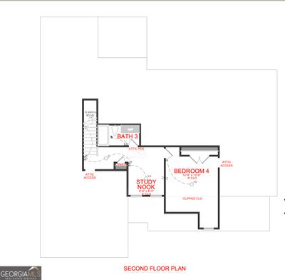 LOT 23 Piney Woods Drive, House other with 4 bedrooms, 3 bathrooms and 2 parking in Newnan GA | Image 3