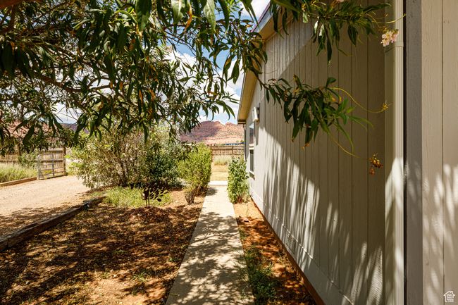 View of property exterior with a mountain view | Image 39