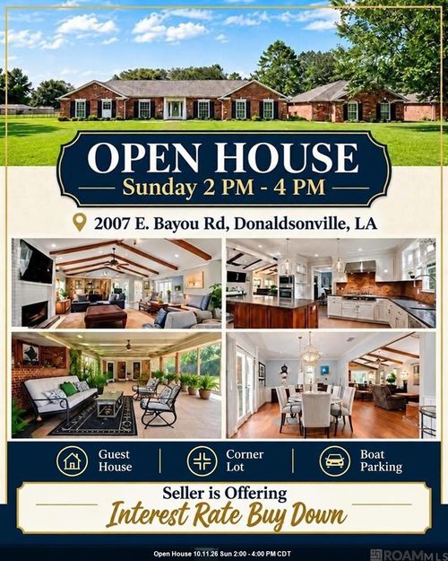 2007 E Bayou Rd, Donaldsonville, LA, 70346-4322 | Card Image