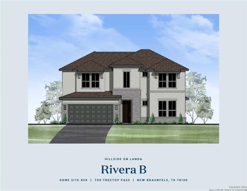 709 Treetop Pass, New Braunfels, TX, 78130-7434 | Card Image