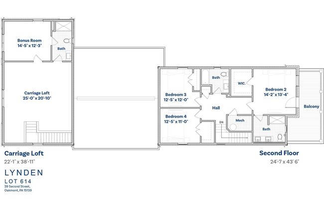 39 2 Nd St, House other with 4 bedrooms, 5 bathrooms and 3 parking in Oakmont PA | Image 9