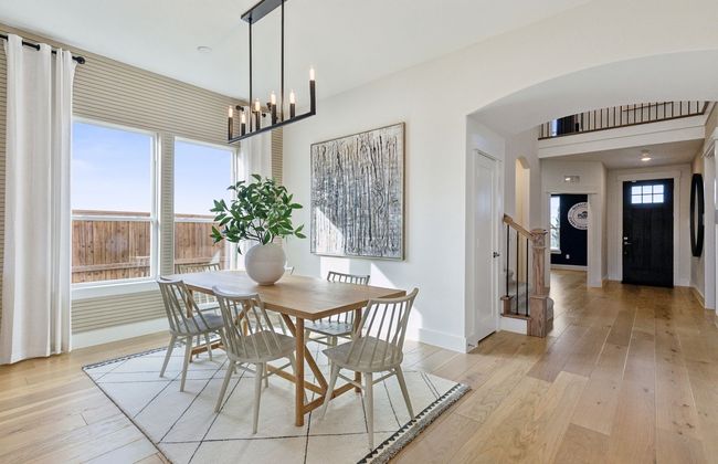 Bright dining area *Photos of furnished model. Not actual home. Representative of floor plan. Some options and features may vary | Image 7