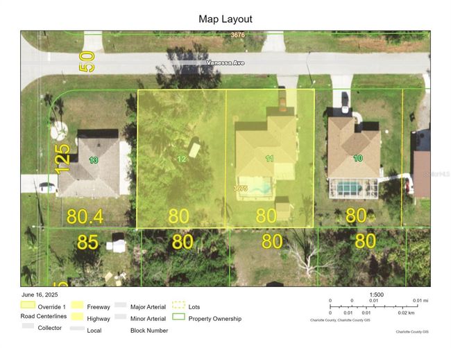 Plat Map showing two lots. | Image 44