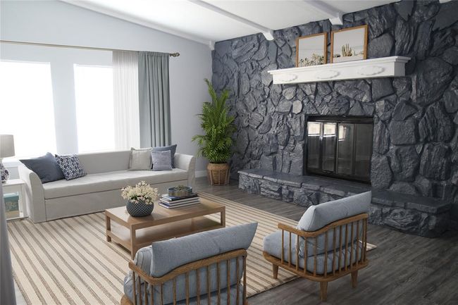 Virtually staged flex room. The next photo is the same room. | Image 21