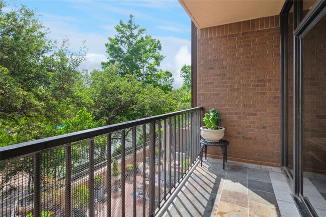 Balcony overlooking garden | Image 12