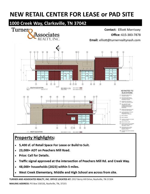 1000 Creek Way, Clarksville, TN, 37042-2885 | Card Image