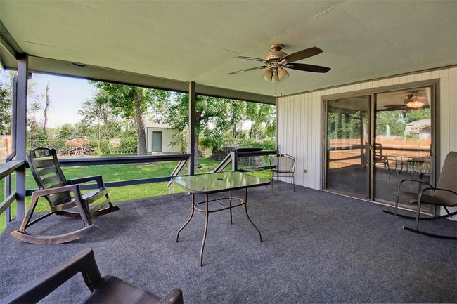 Covered Deck overlooking the Back Yard... | Image 14