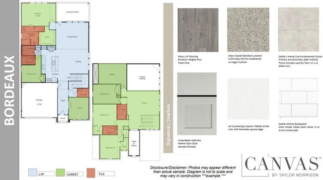 Design Selections. Home is currently under construction, selections subject to change. | Image 4