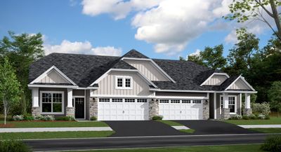 (Photo of an exterior rendering, actual homes finishes will vary) The Mulberry has a stunning exterior! | Image 1