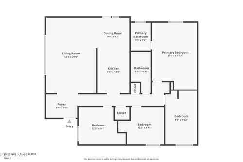2469 S Kevin Dr, Tucson, AZ, 85748-8154 | Card Image