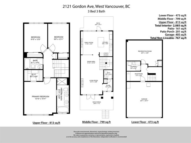 2121 Gordon Avenue, Townhouse with 3 bedrooms, 2 bathrooms and 2 parking in West Vancouver BC | Image 40