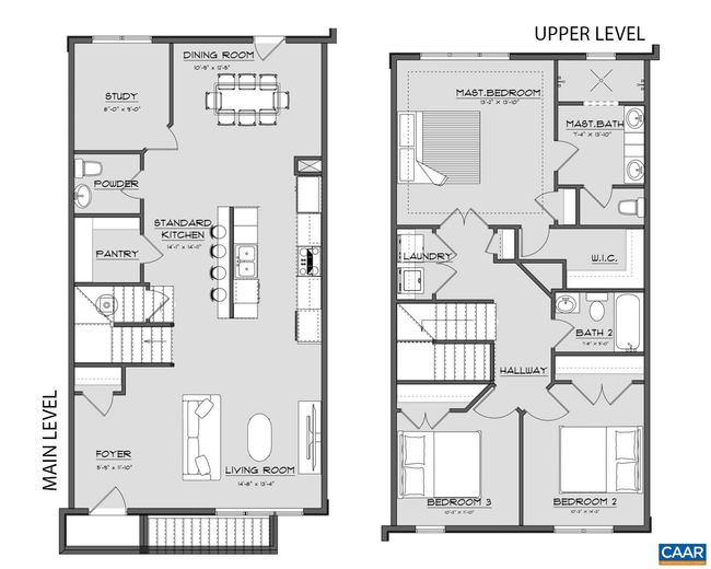 A - 952 Belvedere Way, House attached with 3 bedrooms, 3 bathrooms and null parking in CHARLOTTESVILLE VA | Image 23