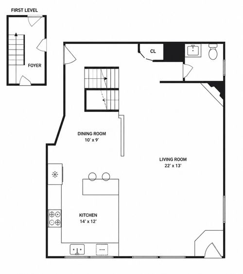 1w-1649 W Ontario St, Chicago, IL, 60622-6004 | Card Image