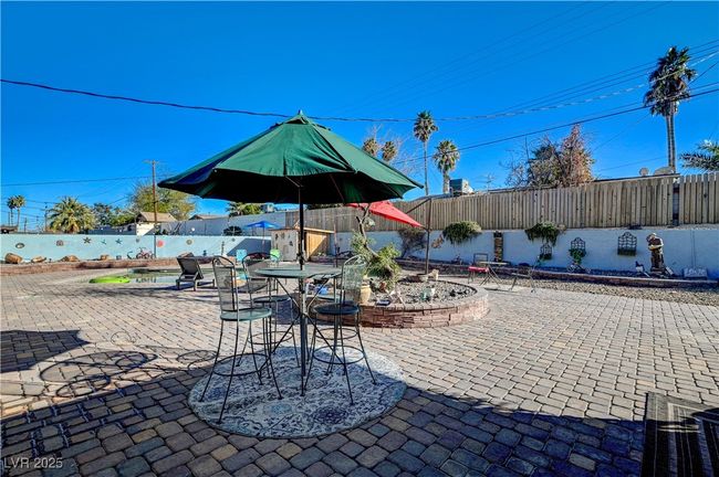 View of patio featuring a fenced backyard | Image 15