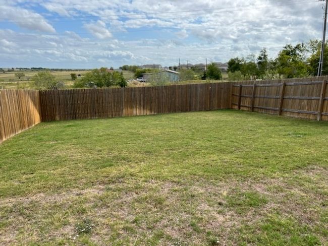 View of fenced backyard | Image 22