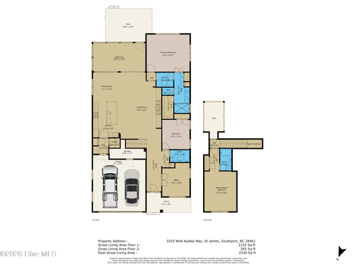 3253 Wild Azalea Way Se, Southport, NC, 28461-5502 | Card Image