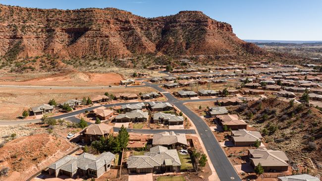 Drone / aerial view with a residential view and a mountain view | Image 47