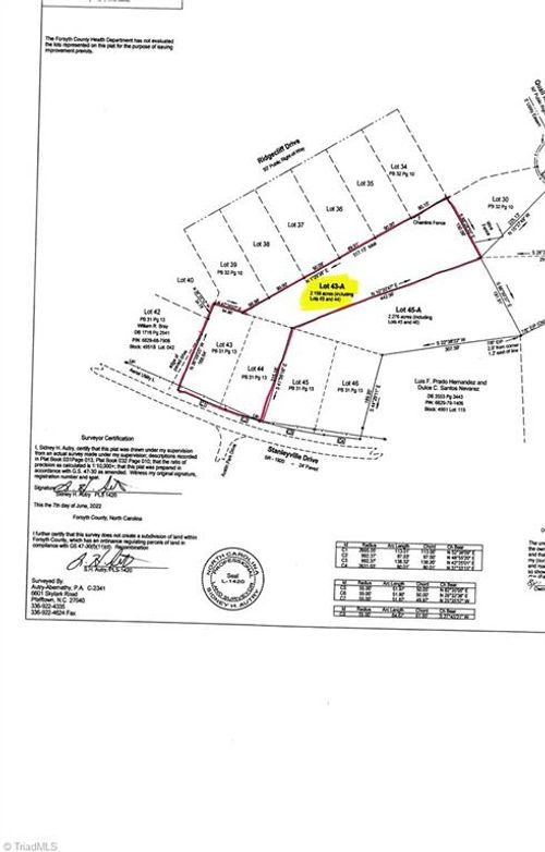 0 Stanleyville Dr, Rural Hall, NC, 27045 | Card Image