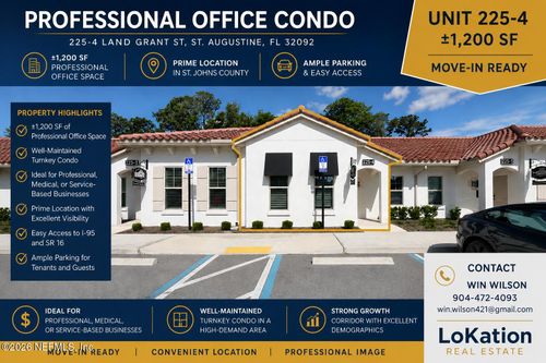 4-225 Land Grant Street, St Augustine, FL, 32092 | Card Image