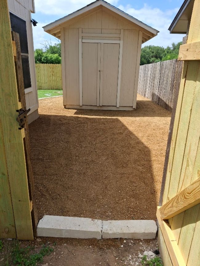 Large backyard with storage building. | Image 13