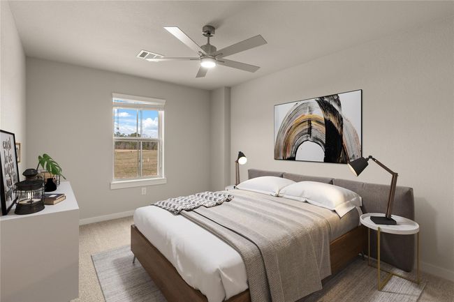 This photo is for illustrative purposes only and is not to be considered an exact replica of the finished home. Rendering does not match the finished product in terms of features, colors, landscaping, etc. Pricing, specifications, square footage and materials are subject to change at any time and without notice. | Image 9