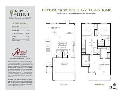 1089 June Wilde Ridge, Townhouse with 3 bedrooms, 2 bathrooms and 4 parking in Spring Hill TN | Image 2