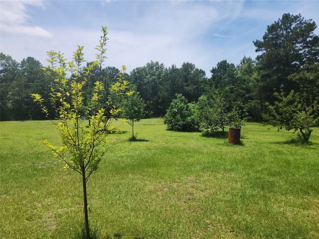 Back of house with a chimney, a lawn, and brick siding | Image 18