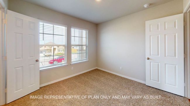 Carpeted spare room with baseboards and a smoke detector | Image 22