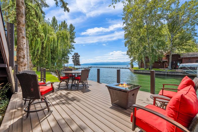 Waterside, lake level deck for relaxing evenings on land | Image 31