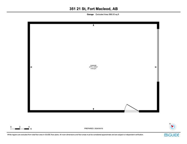 351 23 Street, Home with 2 bedrooms, 1 bathrooms and 4 parking in Fort Macleod AB | Image 17