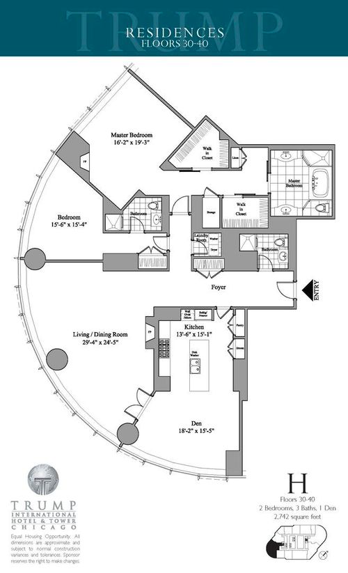 unit-39h-401 Wabash Ave, Chicago, IL, 60611-3690 | Card Image